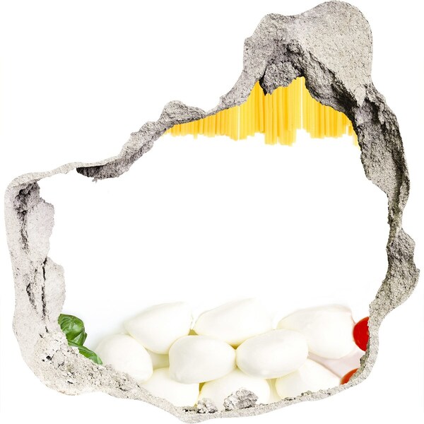 Hole wall sticker An Italian feast in a hole in the wall