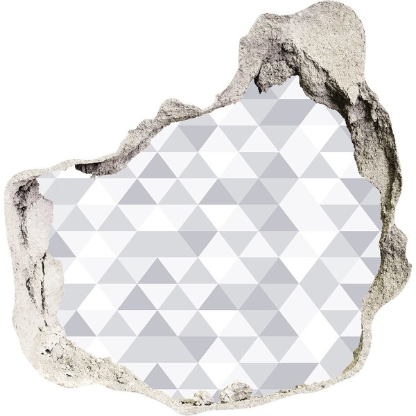 3D wall hole Geometric hole in the wall