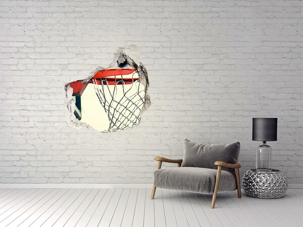 3D wall hole Basketball throw over the wall
