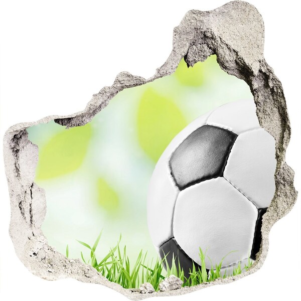 3D wall hole Football dreams