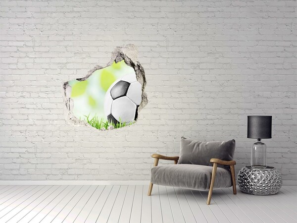 3D wall hole Football dreams