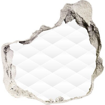 Hole wall sticker A broken wall overlooking the void