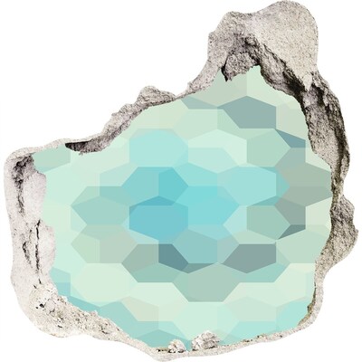 Hole wall sticker Abstraction Background