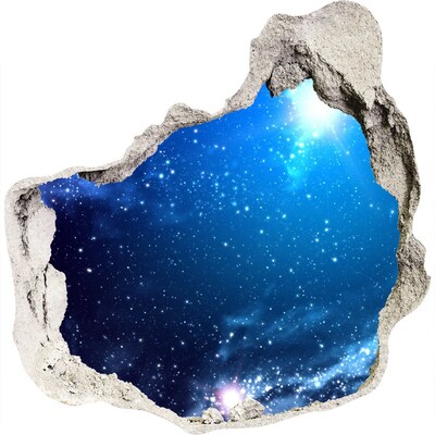 Hole in the wall decal Cosmic Space