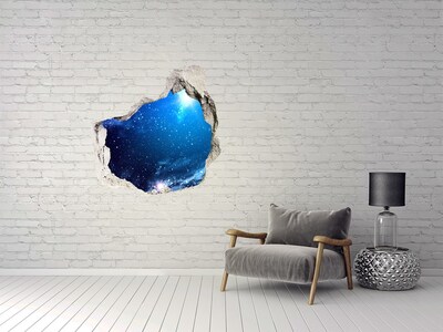 Hole in the wall decal Cosmic Space
