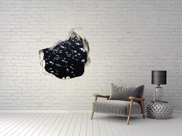 Hole in the wall decal Cosmic depth