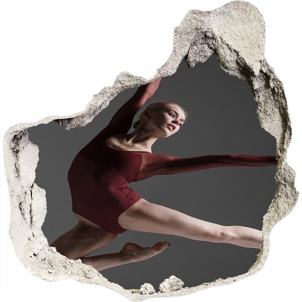 3D wall hole Modern dance