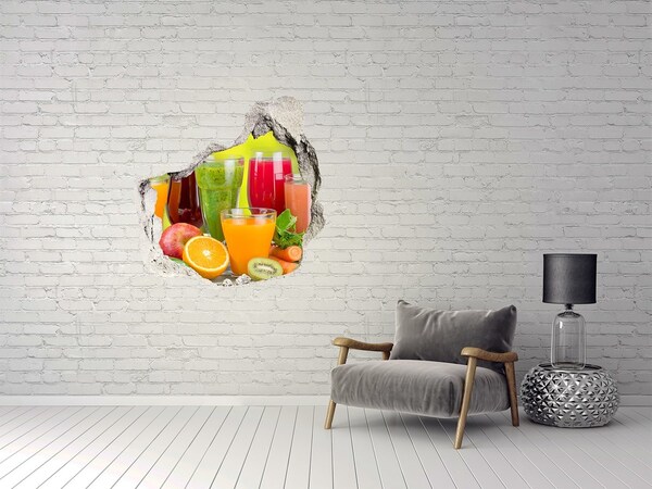 Hole wall sticker Fruit juices