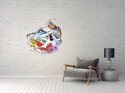 Hole in the wall sticker Coral reef