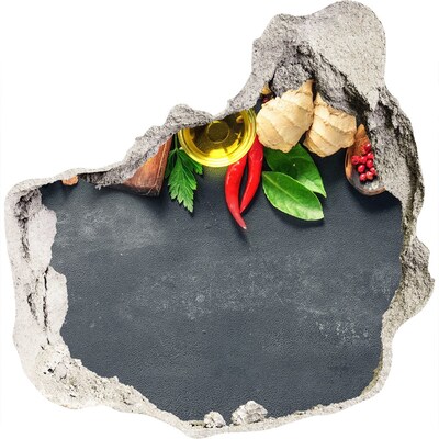 Hole in the wall decal Kitchen Flavors from Beyond the Wall