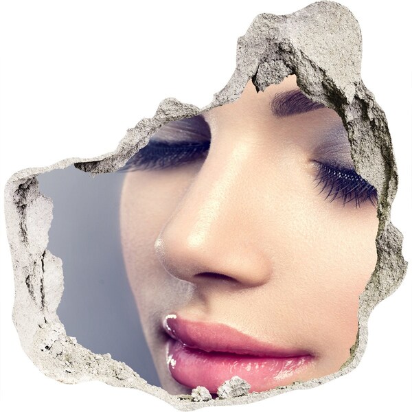 Hole wall sticker Perfect makeup