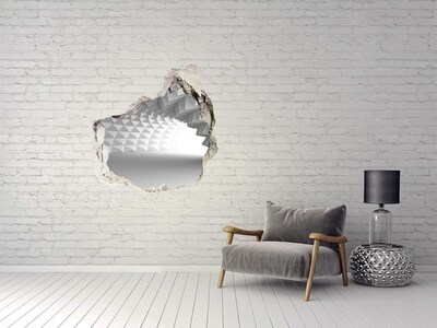 Hole wall sticker Modern 3D space