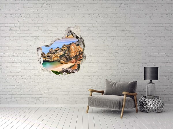 Hole in the wall decal Paradise Bay