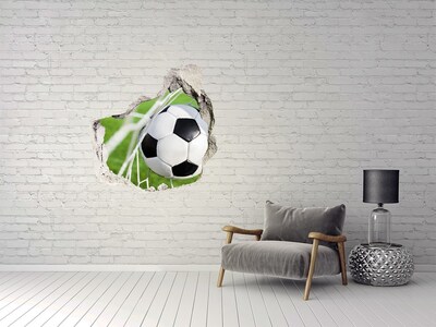 Hole in the wall decal A goal in football