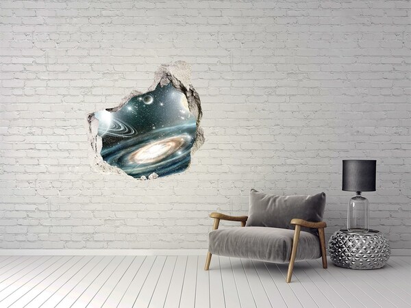 Hole wall sticker Cosmic Space