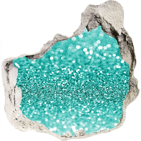 Hole in the wall sticker Sparkling water in a hole in the wall