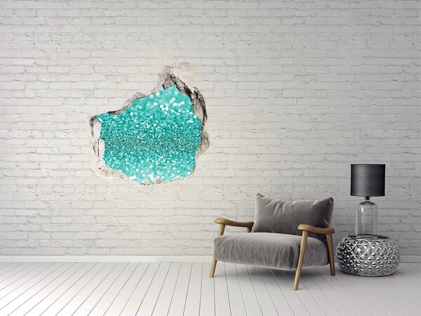 Hole in the wall sticker Sparkling water in a hole in the wall