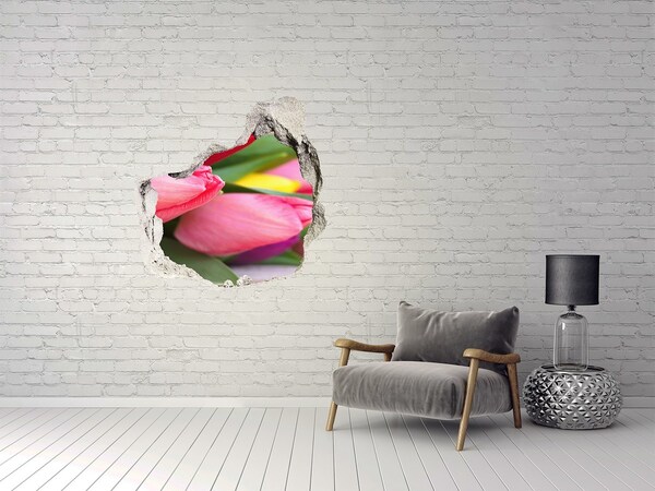 Hole wall sticker Sunset sea