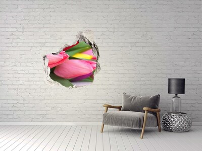 Hole wall sticker Sunset sea