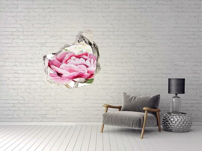 Hole wall sticker Lavender