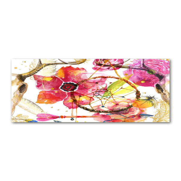 Wall art acrylic Floral pattern