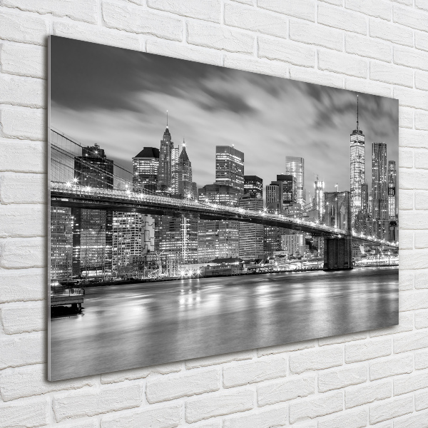 Acrylic wall picture Manhattan New York