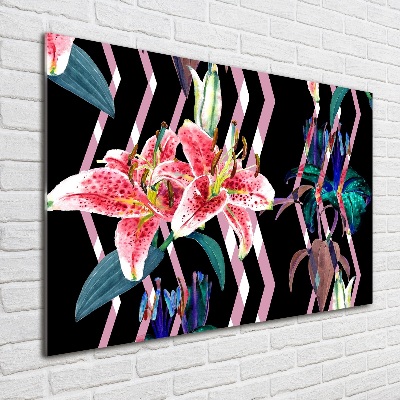 Print on acrylic Tropical lily