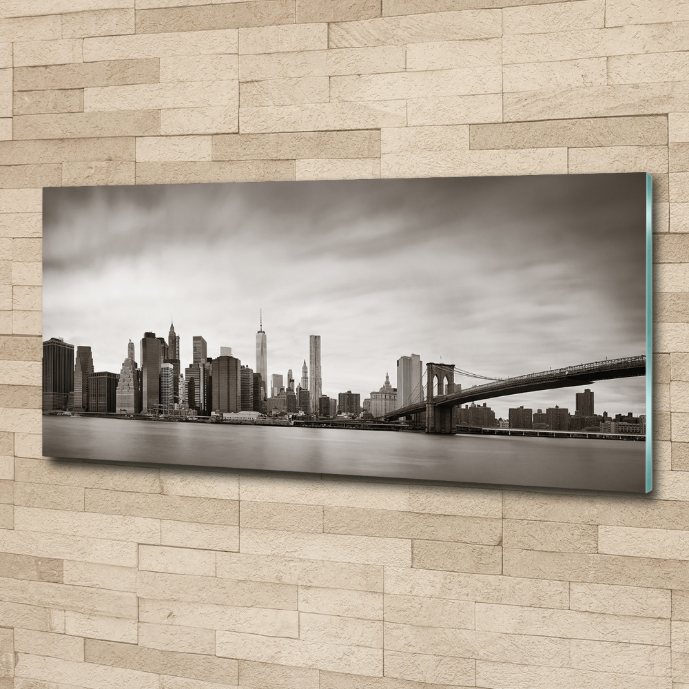 Acrylic wall picture Manhattan New York