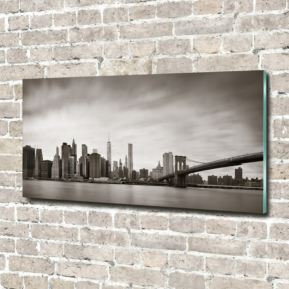 Acrylic wall picture Manhattan New York