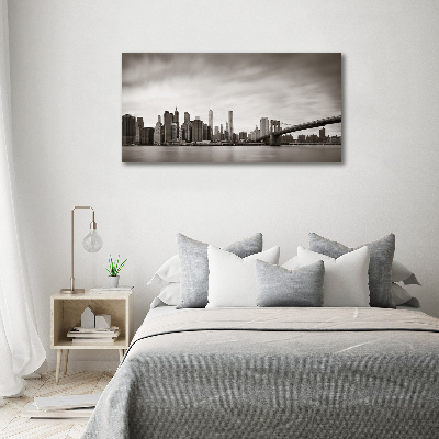 Acrylic wall picture Manhattan New York