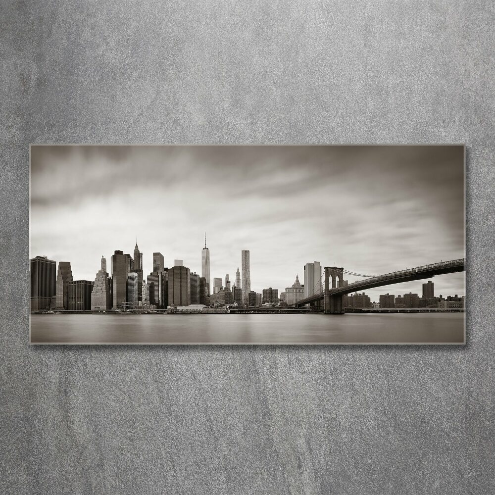 Acrylic wall picture Manhattan New York