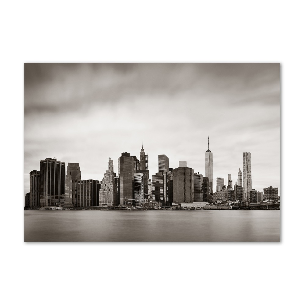 Acrylic wall picture Manhattan New York