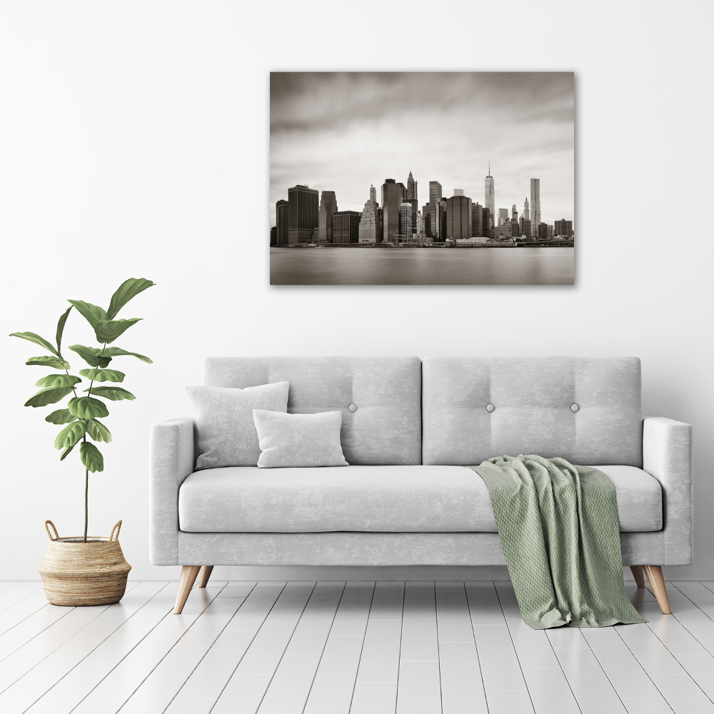 Acrylic wall picture Manhattan New York