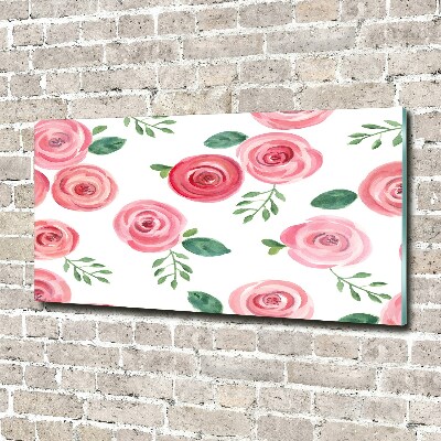 Acrylic print Roses