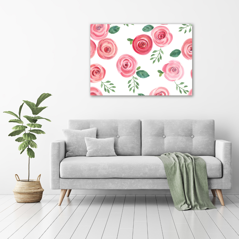 Acrylic print Roses