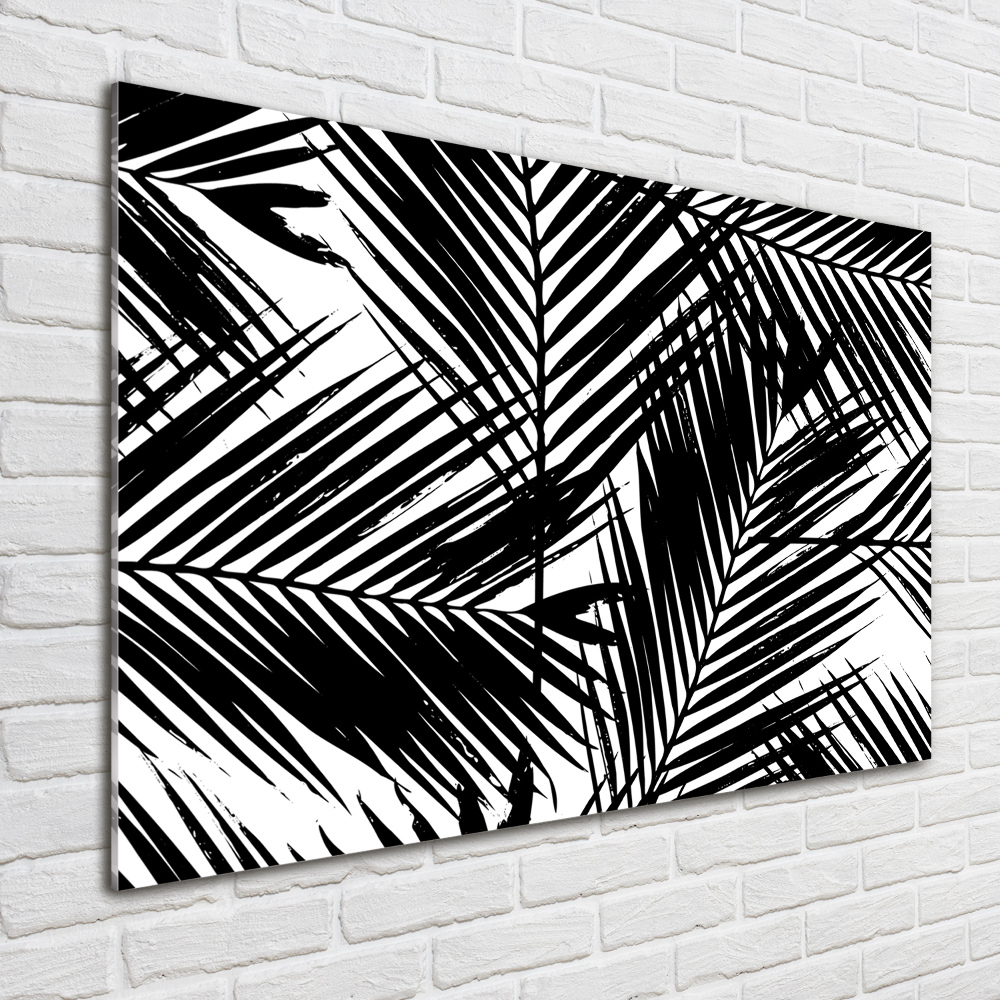 Print on acrylic Palm leaves