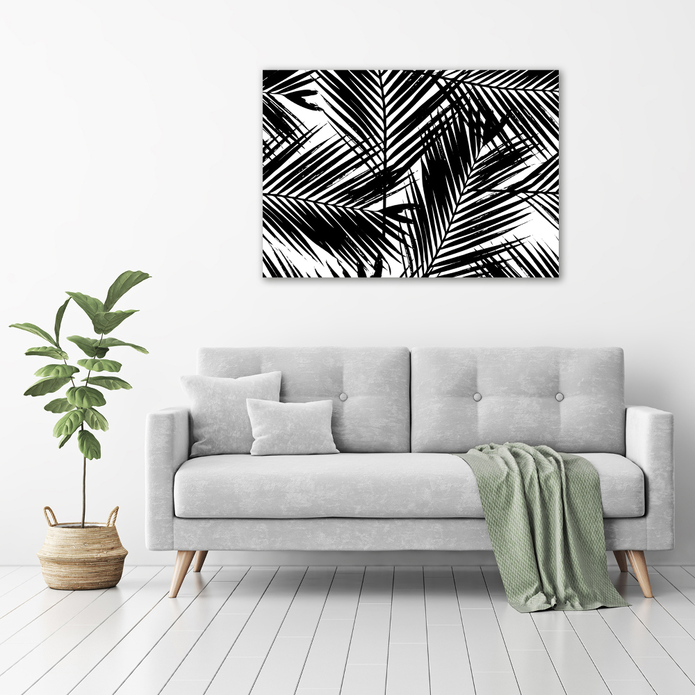 Print on acrylic Palm leaves