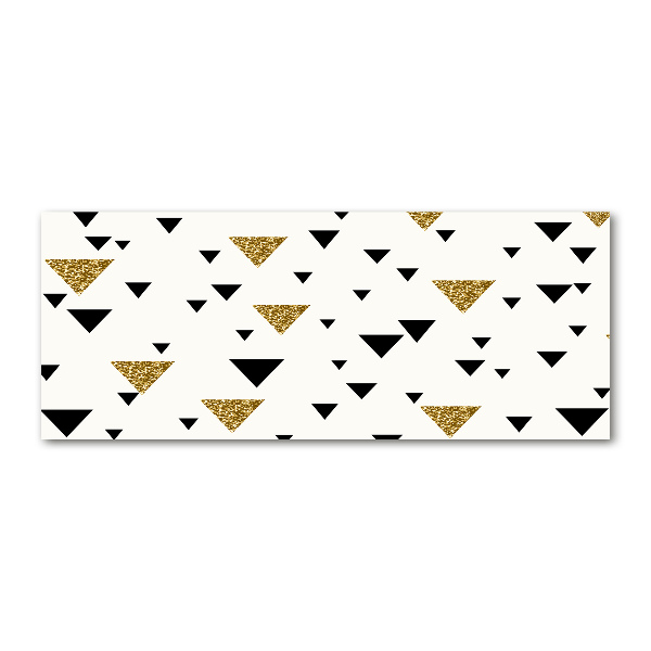 Wall art acrylic Triangles