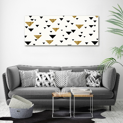 Wall art acrylic Triangles