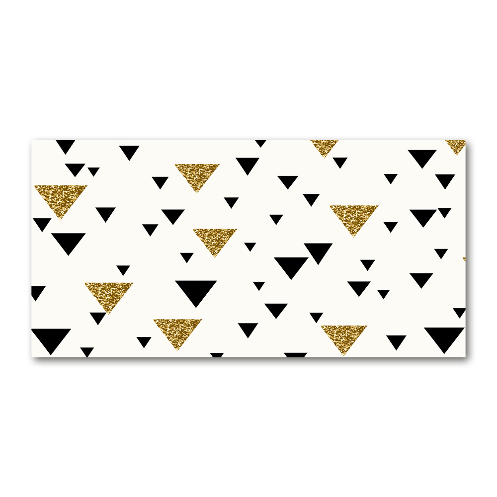 Wall art acrylic Triangles