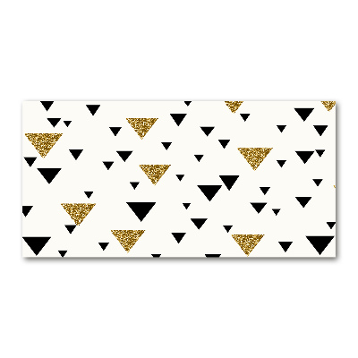 Wall art acrylic Triangles