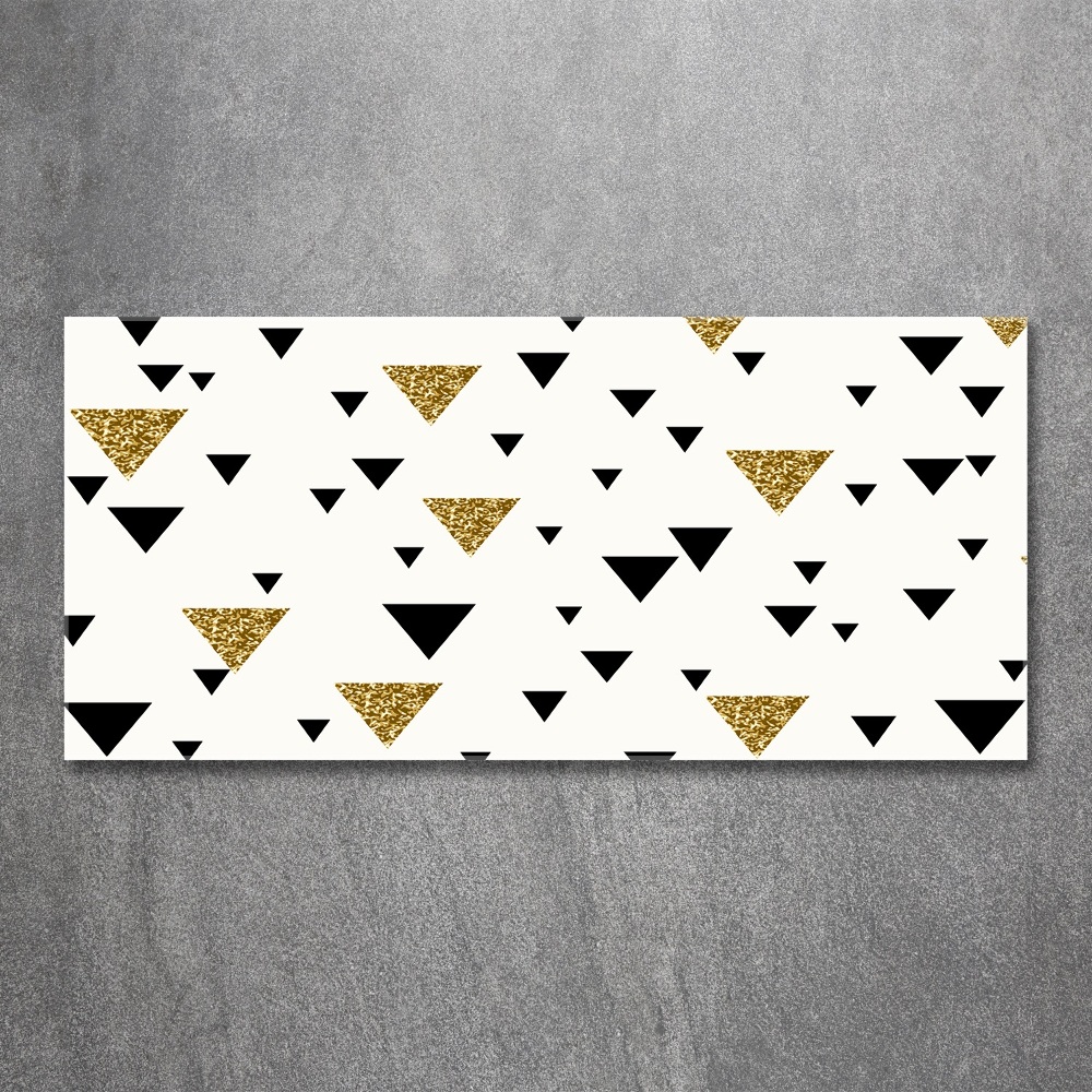 Wall art acrylic Triangles