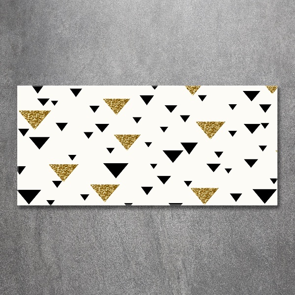 Wall art acrylic Triangles