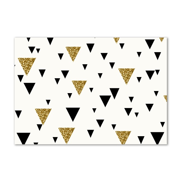 Wall art acrylic Triangles