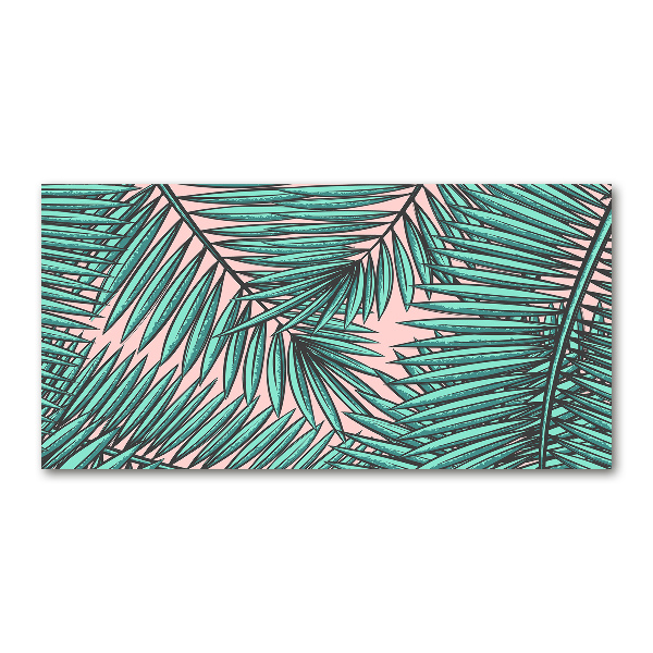 Print on acrylic Palm leaves