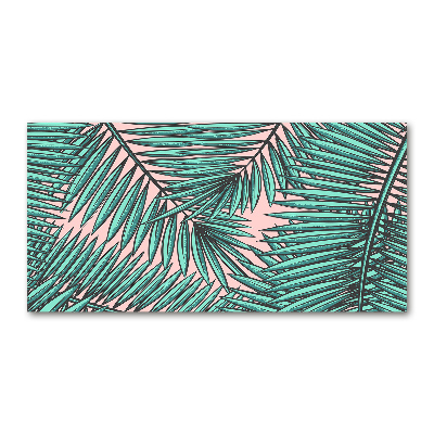 Print on acrylic Palm leaves