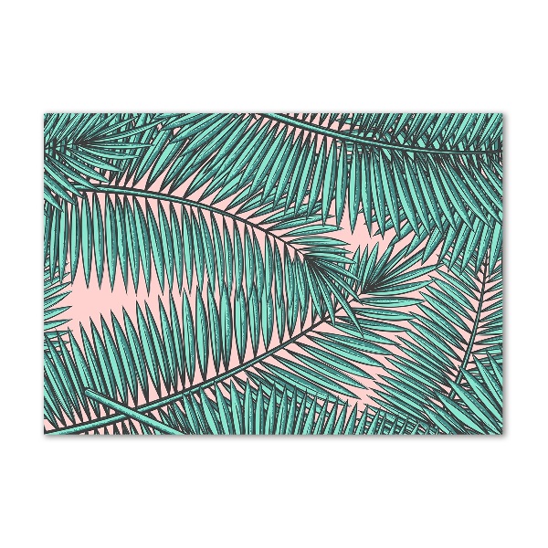 Print on acrylic Palm leaves