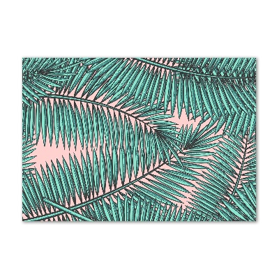 Print on acrylic Palm leaves