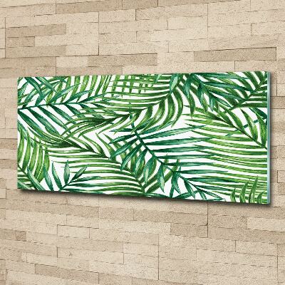 Acrylic wall art Palm leaves