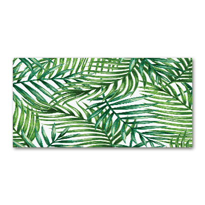 Acrylic wall art Palm leaves